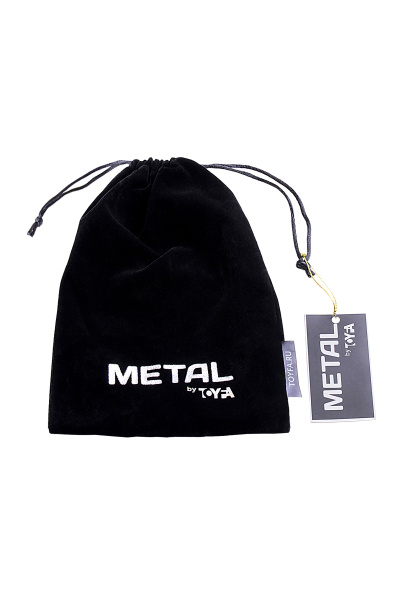 Бондаж для пениса TOYFA Metal, 6 колец, серебристый_5