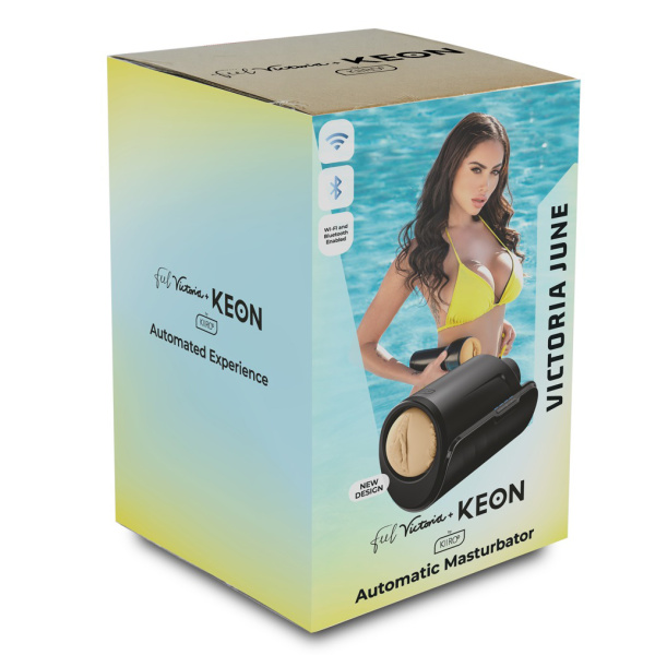 Интерактивный мастурбатор Kiiroo Keon WiFi + Feel Stroker Victoria June, вагина_6