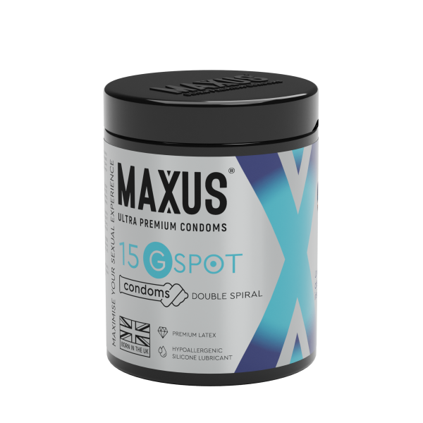 Презервативы MAXUS G spot, двойная спираль, 15 шт_3