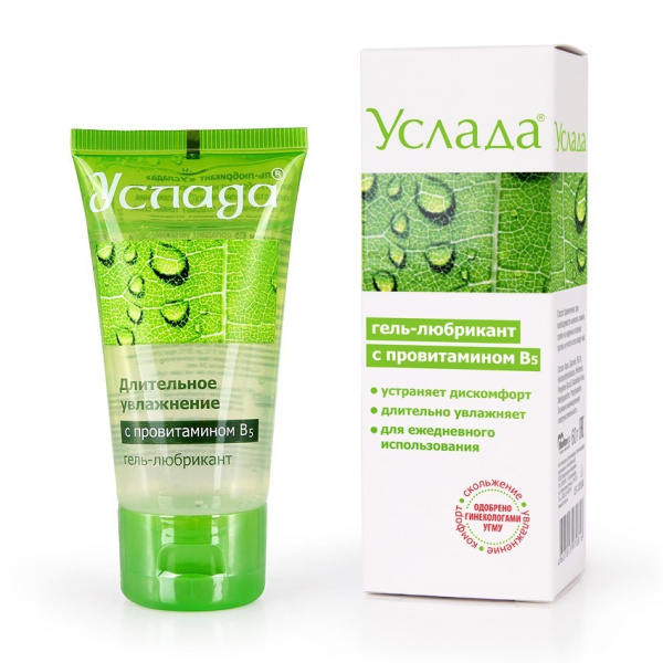 Гель-лубрикант «Услада» с провитамином B5, 60 г._4