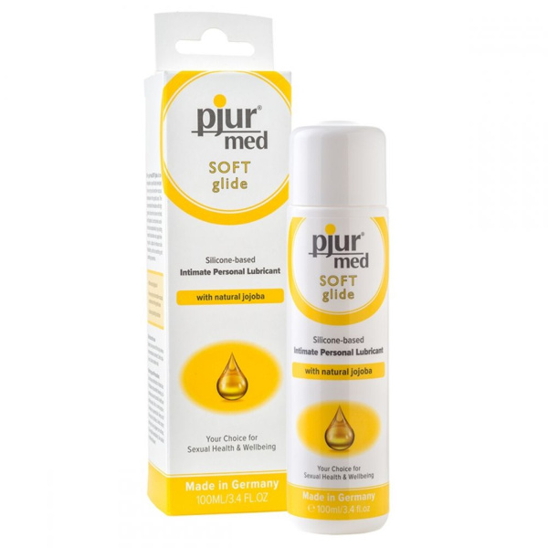 Силиконовый лубрикант с жожоба Pjur MED Soft Glide 100 ml_1