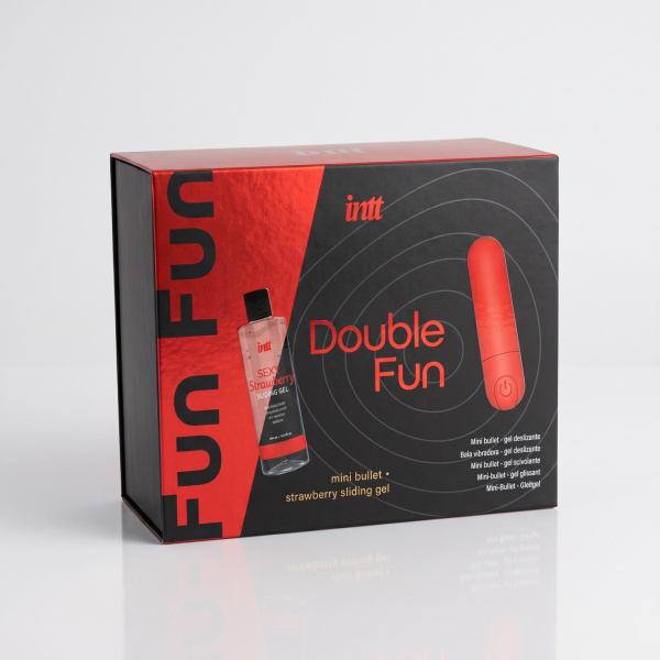 Набор Double Fun вибратор+гель_1