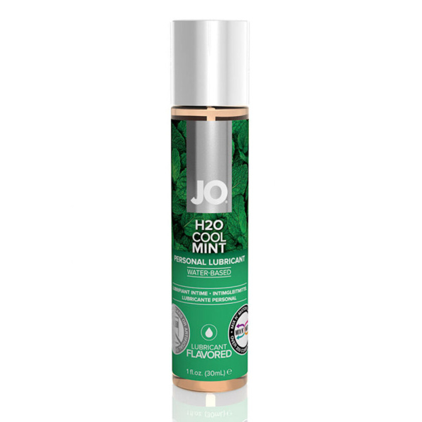 Вкусовой лубрикант "Мята" / JO Flavored Cool Mint H2O 1oz - 30 мл._1