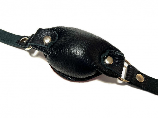 Кляп кожаный черно-красный 60014ars_1