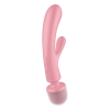 Вибратор-ванд 2 в 1 Satisfyer Triple Lover, розовый_6