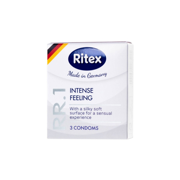 Презервативы Ritex RR.1 №3, классические, латекс, 18.5 см_1
