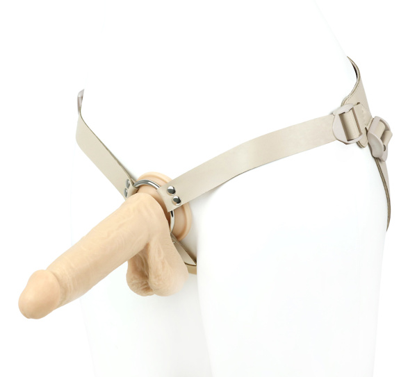 Страпон с вибрацией с выносным блоком 291603ru_1