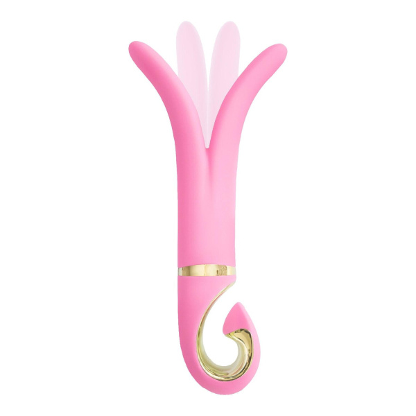 Анатомический вибратор Gvibe 3, 22 см (розовый)_1