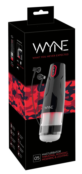 Автоматический мастурбатор с поступательными движениями WYNE 05_1