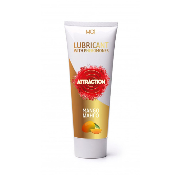 Гель Flavored Lube с феромонами 75мл, с ароматом манго_1
