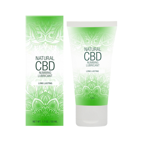 Лубрикант снижающий чувствительность Numbing Natural CBD - 50 ml_1