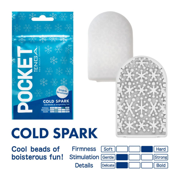 Мастурбатор Tenga Pocket Cold Spark_1