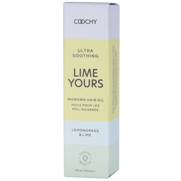 Ультра успокаивающее масло COOCHY с лемонграссом и лаймом от вросших волосков 12,5 мл_3