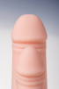Реалистичный фаллоимитатор A-Toys by TOYFA Twint, силикон, телесный, 19,5 см_13