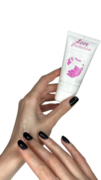 Лубрикант на Водной Основе Lola Games Love Protection Raspberry 50ml_2