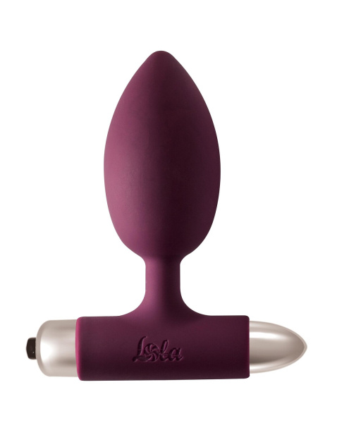 Анальная пробка с вибрацией Spice it up New Edition Perfection Wine red_1