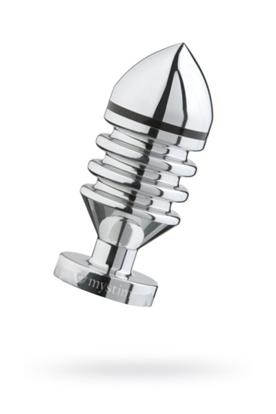 Анальный плаг Mystim Hector Helix L большого размера с электростимуляцией_1