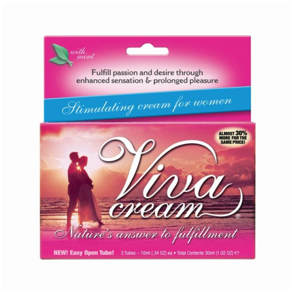 30мл (3 тюбика) Крем VivaCream стимулирующий для женщин_1