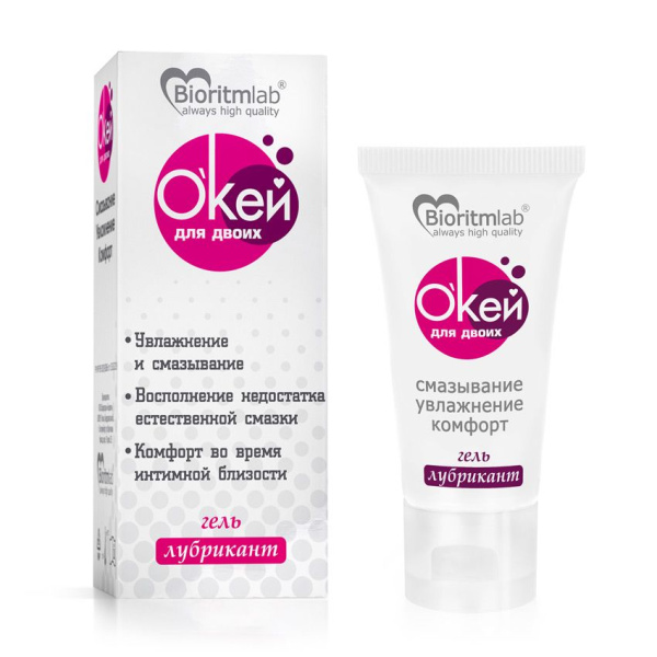 Гель-лубрикант О`КЕЙ для двоих, 25 г_1