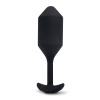Пробка для ношения с вибрацией черная B-Vibe Vibrating Snug Plug 4_9