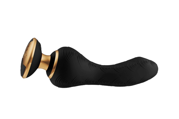 SANYA Гибкий эргономичный вибростимулятор, чёрный_3