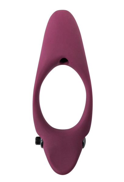 Эрекционное виброкольцо Pure Passion Stardust Wine red_2