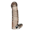 Насадка на пенис с вибрацией  5,25in Vibrating Penis Enhancing Sleeve Extension_4