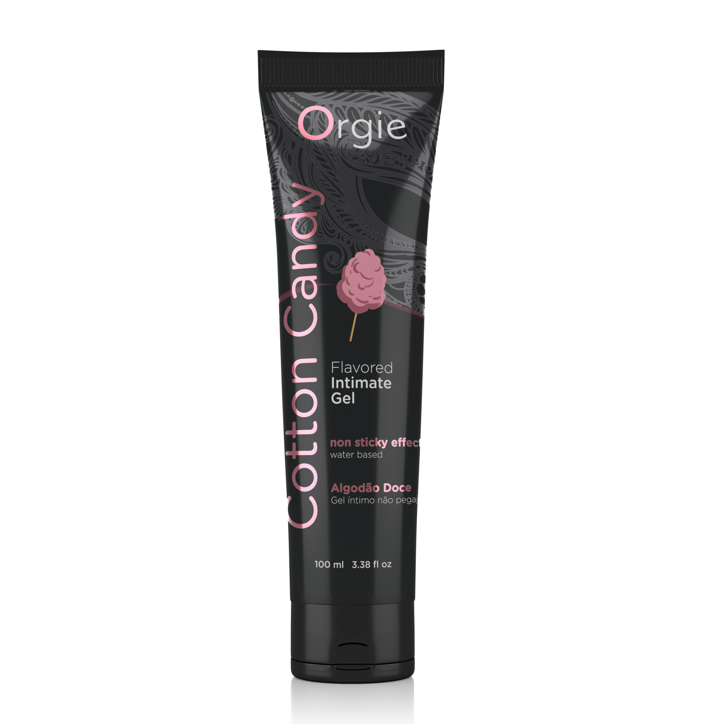 Съедобный интимный гель Orgie Lube Tube Cotton Candy, 100 мл_4