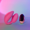 Cтимулятор клитора и зоны G с пультом для пары Love to love WONDERLOVER - PINK PASSION_7