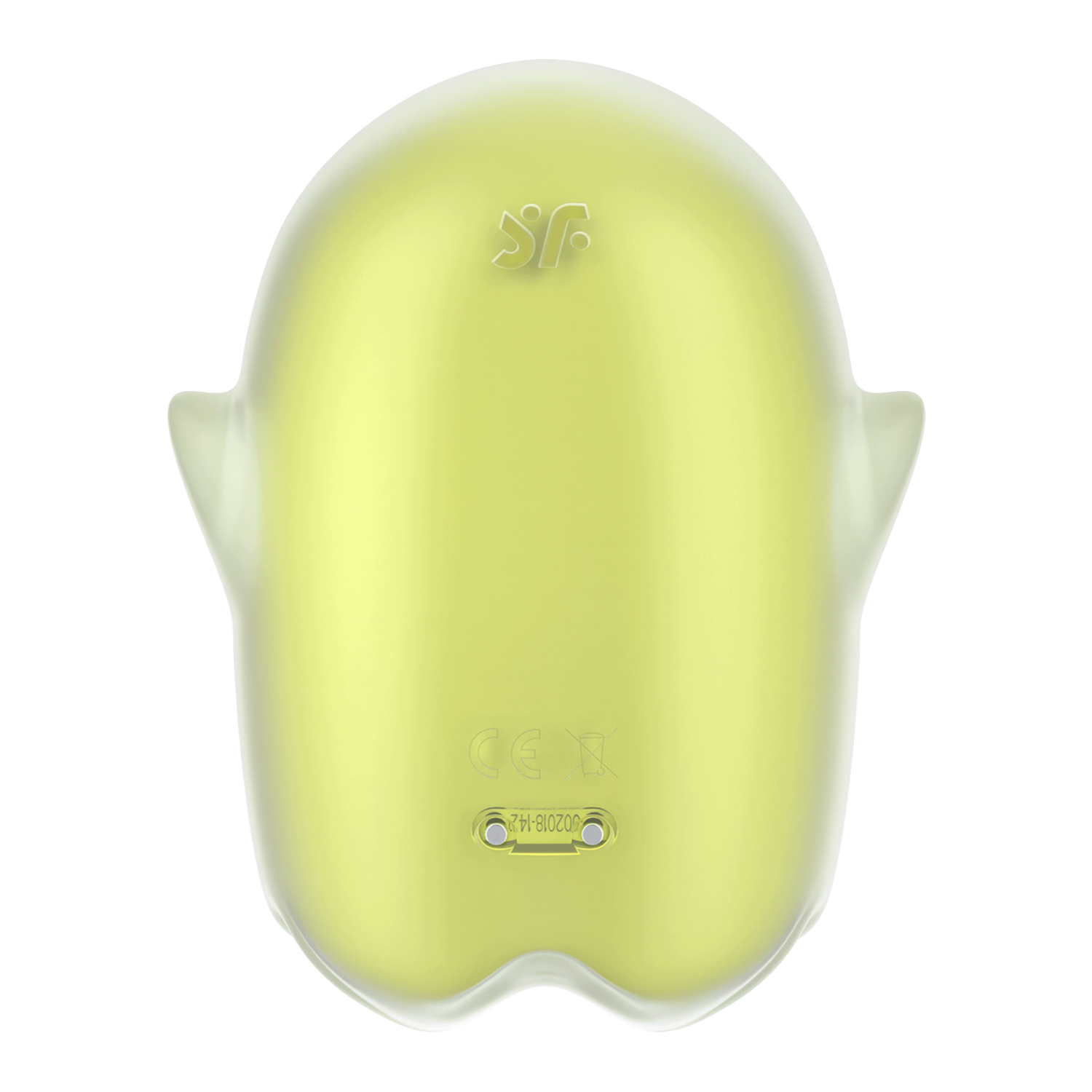 Светящийся вакуумный стимулятор Satisfyer Glowing Ghost, желтый_7