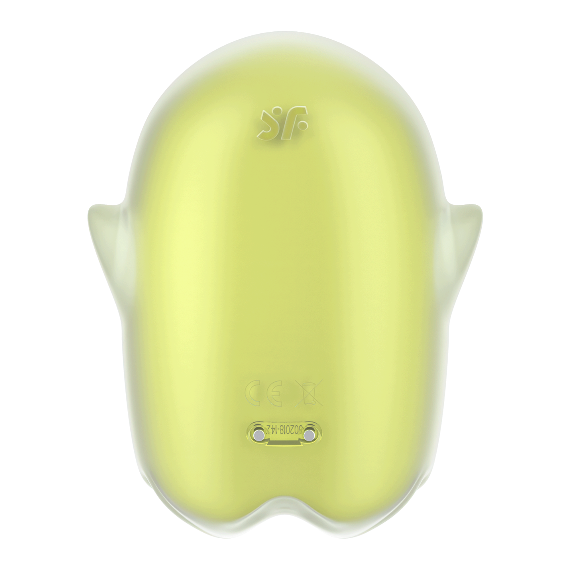 Светящийся вакуумный стимулятор Satisfyer Glowing Ghost, желтый_7