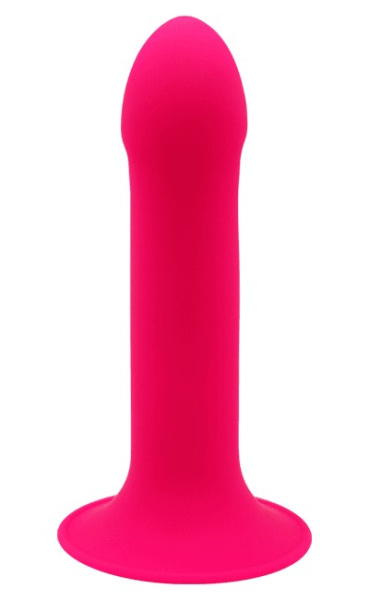Дилдо на присоске с двойной плотностью HITSENS S02 PINK ADRIEN LASTIC DILDO DUAL DENSITY_5