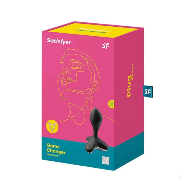 Анальная пробка с вибрацией Satisfyer Game Changer, черная_1