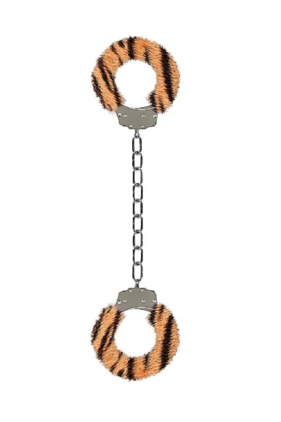 Металлические наножники / наручники с меховой обивкой Furry Ankle / Hand Cuffs_1