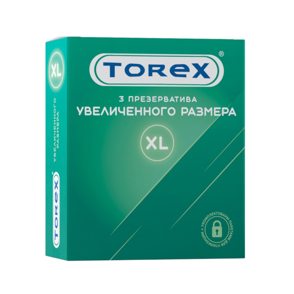 Презервативы большого размера гладкие Torex, 3 шт_1