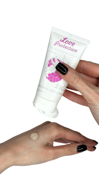 Лубрикант на Водной Основе Lola Games Love Protection Raspberry 50ml_3