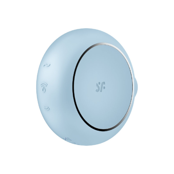 Вакуумно-волновой стимулятор с вибрацией Satisfyer Pro To Go 3, голубой_4