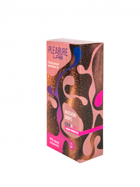 Жидкий Вибратор с Афродизиаком Pleasure Lab Passion Drips Cold n Hot_1