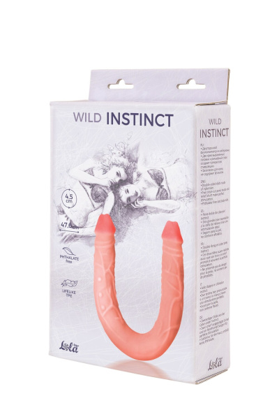 Двусторонний фаллоимитатор Wild Instinct_1