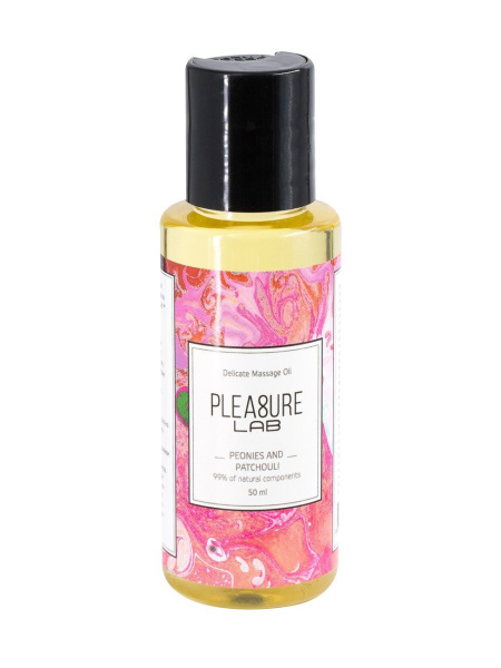 Массажное масло Pleasure Lab Delicate пионы и пачули 50 мл_2