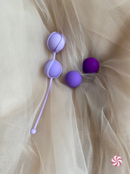 Набор Сменных Вагинальных Шариков Love Story Valkyrie Purple_3