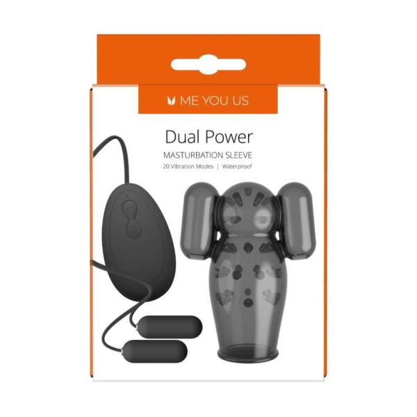 Вибромассажер Me You Us Dual Power Masturbation Sleeve_3
