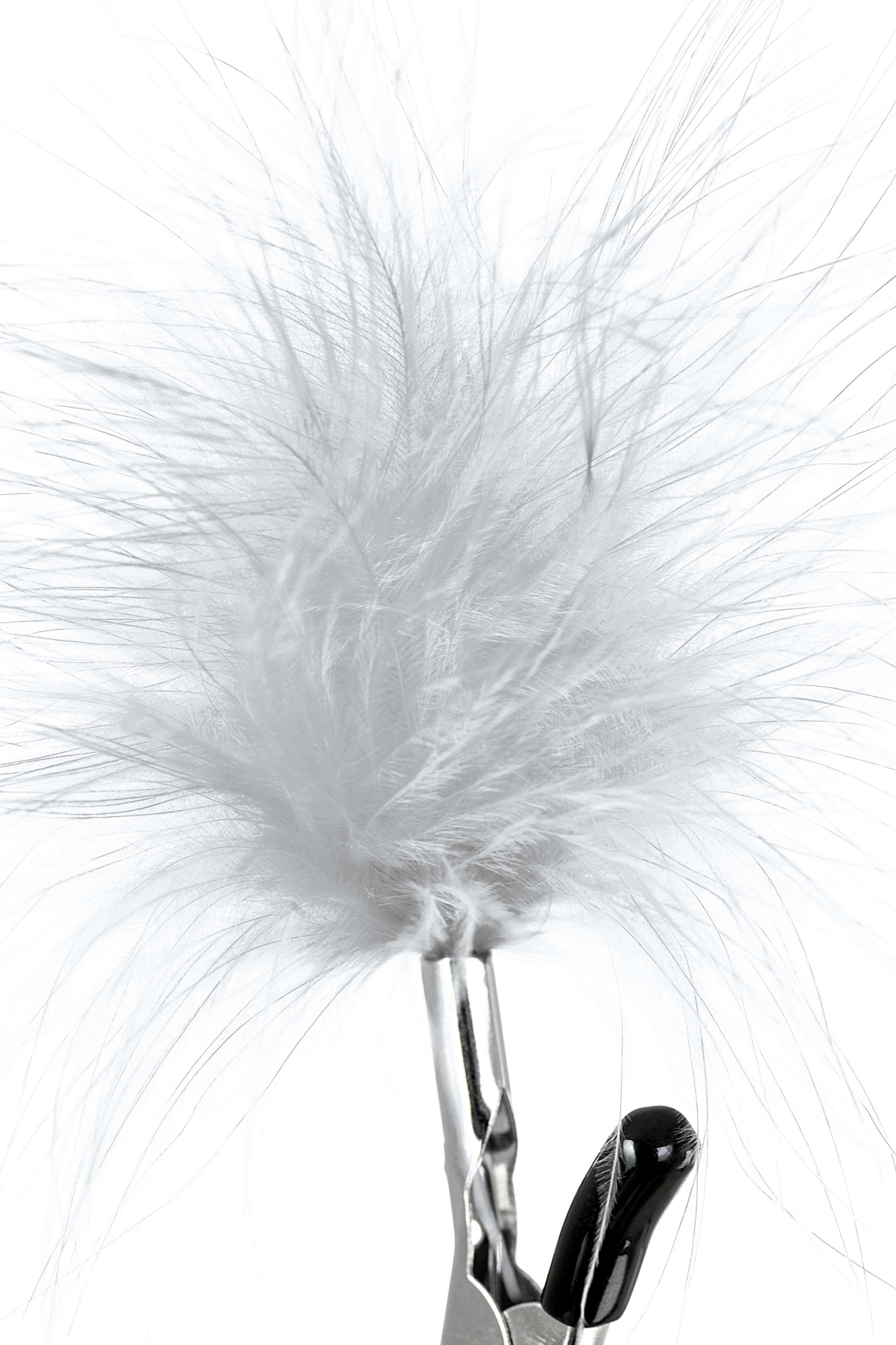 Зажимы для сосков TOYFA Theatre, металл с пухом_11