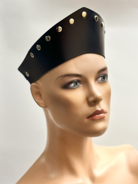 Кокошник-ободок кожаный Стелла 58031ars_1