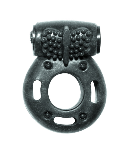 Эрекционное кольцо с вибрацией Rings Axle-pin black_1
