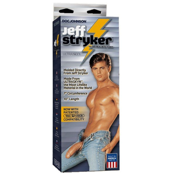 Фаллоимитатор реалистик Jeff Stryker с мошонкой на присоске Ultra Skin Jeff Stryker ULTRASKYN™ 10 Re_1