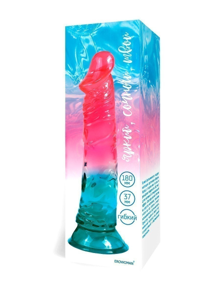 Фаллоимитатор l рабочей части 185 мм d 45 мм, вес 183 г арт. let-14017_4