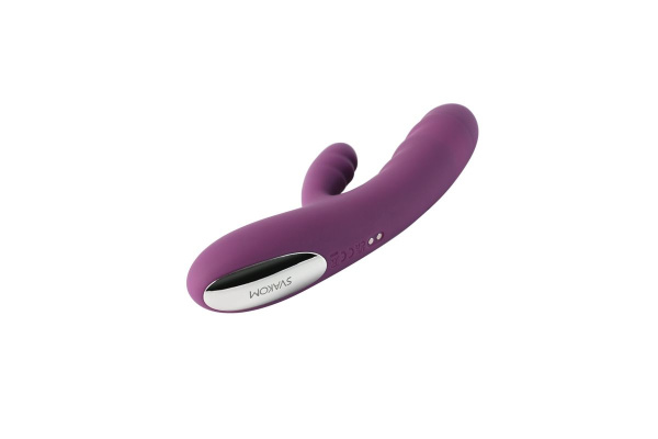 Avery Lilac Возвратно-поступательный вибратор со стимулятором клитора_4