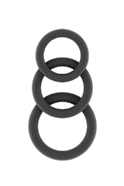 Набор из трех эрекционных колец No.25 Cockring Set_1