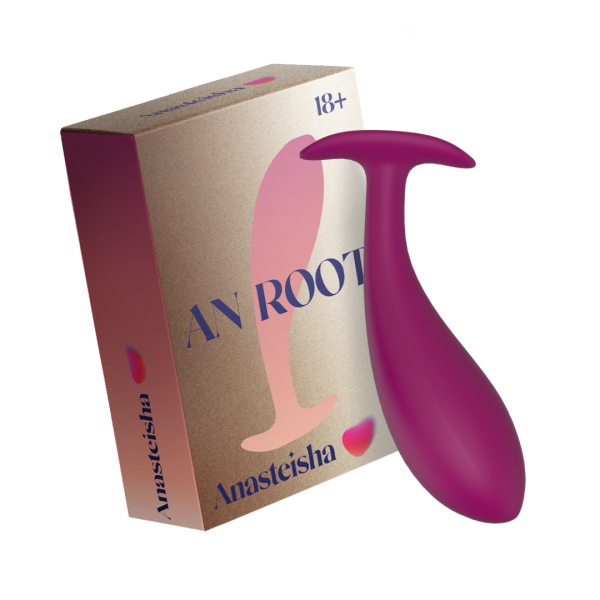 Анальная пробка AN Root со стопером для ношения_1